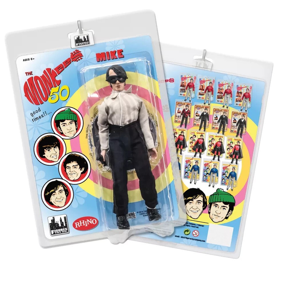 The Monkees 8 Inch Retro Action Figure Variants: BANDIT Mike Nesmith LE 100 PCS