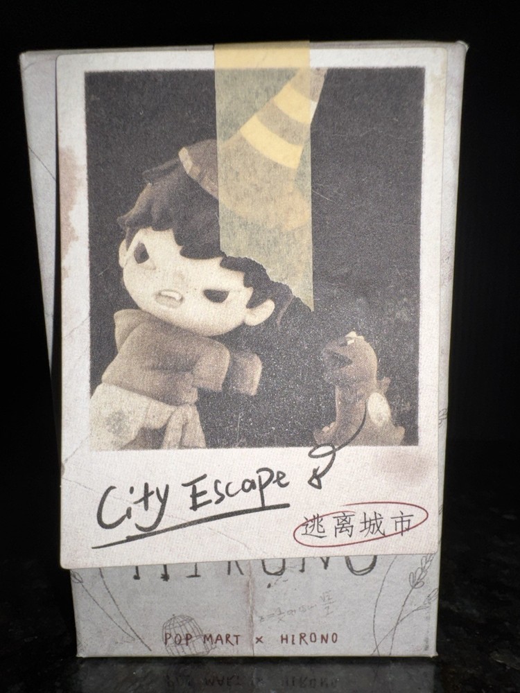 Pop Mart Hirono Tamed Wildgras Series – Confirmed CITY ESCAPE – SEALED BAG