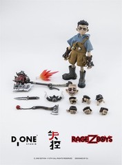 New D_ONE STUDIO RAGE-ZBOYS 1/12 Action Figure In Stock Daily Edition
