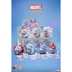 Cosbi x Disney x Marvel Jeff Land Shark Plush Keychain/Charm, Dat Pool Party