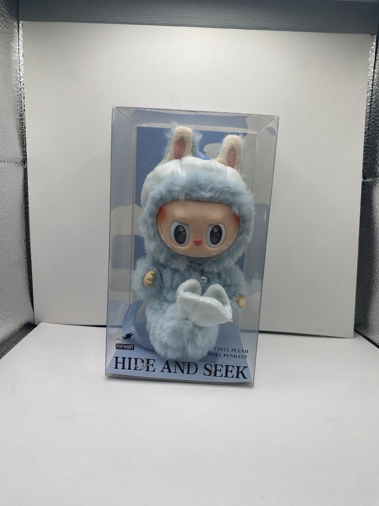 The monster hide and seek Singapore Edition vinyl plush doll keychain pendant