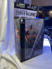 Death Stroke 2013 DC Comics SuperVillains DEATHSTROKE Action Figure NOS NIB
