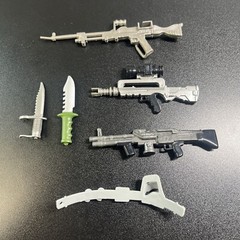 Vintage Rambo Accessories Lot Gun Rifle Belt Knife Sniper Dagger Rare Limited