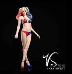1/6 female sexy Quinn Bikini only for 12″ figure Kumik Phicen Hot Toys ❶USA❶