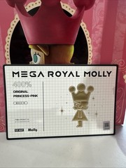 Authentic Pop Mart Mega Royal Molly 400% Original Princess -Pink. US Seller.
