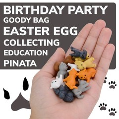 Tiny Dog and Cat Figurines for Kids – Small Animals Toys in Bulk – Little Pet…