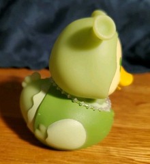 Just Play Duckalooz DreamWorks Shrek Easter Bunny Rabbit Rubber Duck Duckie 2.75