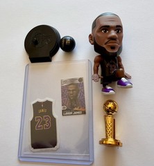 2024 Zuru NBA Ballers LeBRON James Super Rare Los Angeles Lakers with Trophy