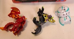 BAKUGAN Generation 3 Special Attack Bruiser Mantid Titanium Trox Starter Pack