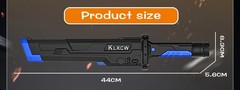 Outdoor Toy Bright Sword Multi-Color Flash LED Light Shine Cosplay Sword Toy