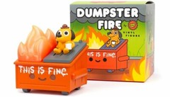 Lil Dumpster Fire This Is Fine Vinyl Figure *IN HAND* *SOLD OUT*