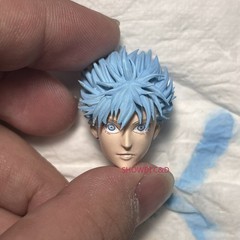 1/12 Custom Jujutsu Kaisen Satoru Gojo Head Sculpt for 6″ Vtoys Romankey Figure