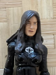 G.I.Joe Rise Of Cobra2009 Movie Sexy Baroness 4”Woman Jointed Pose Action Figure