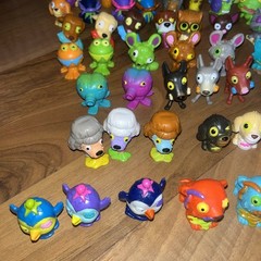 Moose Toys The Ugglys Pet Shop & Wash Van Mini Toy Figures Mixed Lot of 126 Rare