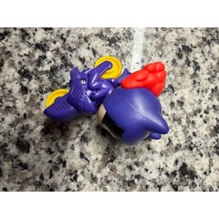 DC Comics Batgirl on Batcycle Figure Purple Motorcycle Superhero Toy Collectible