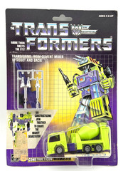 Vintage Transformers G1 Mixmaster Constructicon Decepticon 1985 New MOC!