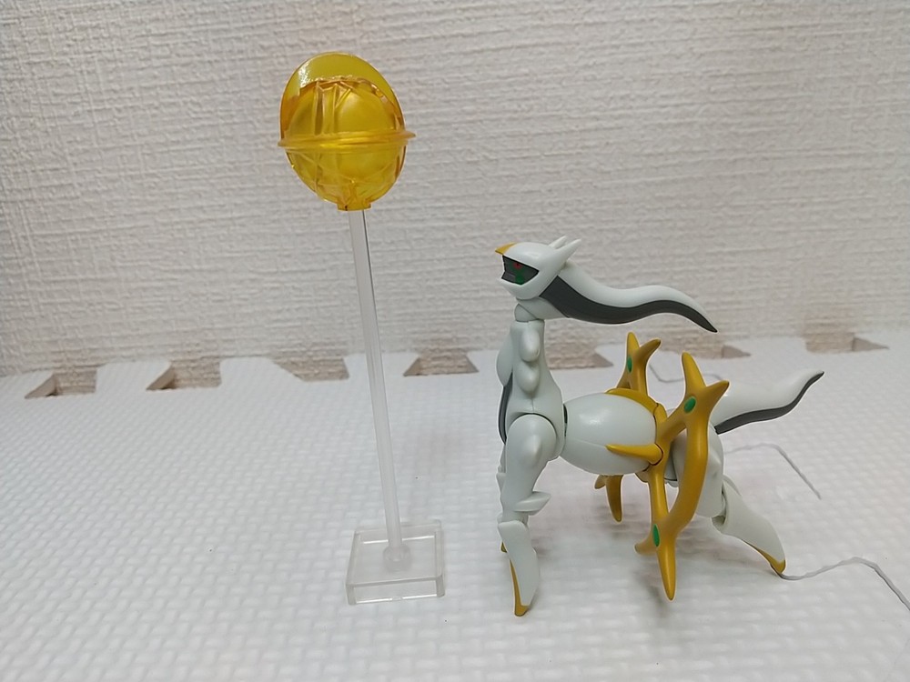 Pokemon SHODO Vol.7 Arceus Figure + Extension parts BANDAI Judgment Sinnoh