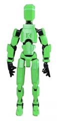 DUMMY 13, ACTION FIGURE – Articulated Toy Robot, 3D Printed Jointed Movable kit