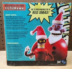 Toynami Futurama 2008 Convention Exclusive Santa Bender & Robot Santa