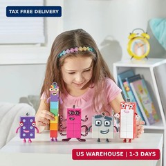 hand2mind Numberblocks Friends Six to Ten Figures – Official Licensed Character