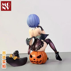 Re:Zero Ram & Rem Phantom Night Magician Figure Set Halloween PVC Collection