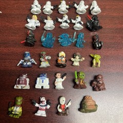 STAR WARS FIGHTER PODS MICRO MINI HASBRO LOT 34 Micro Force Squinkies