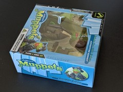 💥 INDIANA JONES KERMIT ADVENTURE PALISADES 2004 EXCLUSIVE W OUTER BOX 🆕 💥