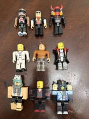 R0BL0X Toys Action Figures Lot Of 9 NO CODES