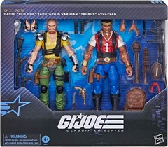 G.I. Joe Classified Series #193, David Red Dog Taputapu & Varujan Taurus Ayvazya
