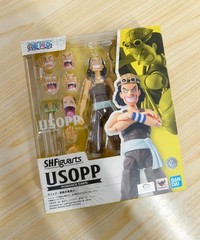 Bandai S.H.Figuarts One Piece Usopp Romance Dawn Action Figure SHF Toy In Stock-