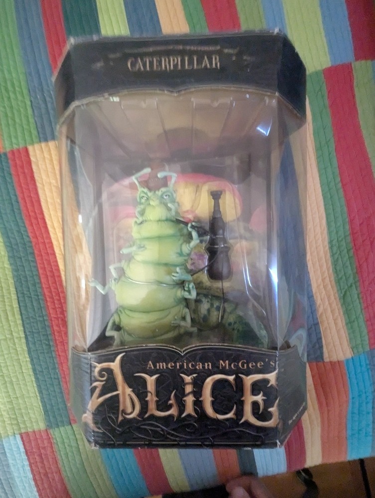 American Mcgee’s Alice: Caterpillar 2000 Vintage Figure Sealed In Box