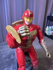 VT 1996 Talking Turbo Man Jingle All The Way Action Figure Works & Accessories