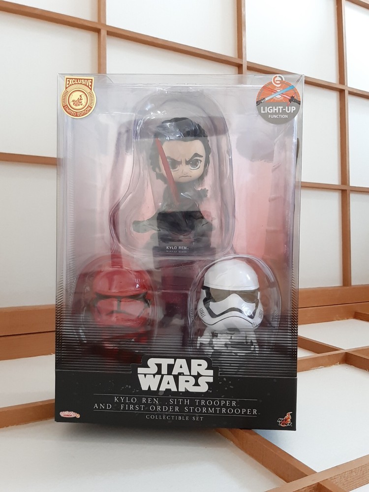 Star Wars Kylo Ren Sith Trooper Stormtrooper Cosbaby Limited Editon Set Hot Toys