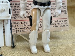 1983 GI Joe SNOW JOB – Nice Figure w/ Ex File Card – 100% Complete – Read