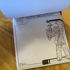 NEW Star Wars Episode VII 24-Page Imagine Ink Magic Pictures Activity Book