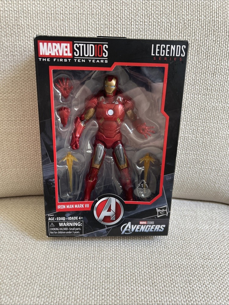 Marvel Legends MCU Studios First Ten Years Iron Man Mark 7 VII 6″ Inch Brand NEW