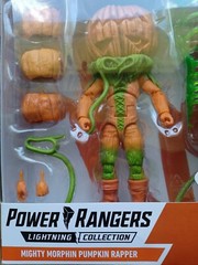 Power Rangers Mighty Morphin Exclusive Spectrum Pumpkin Rapper ~ Sealed