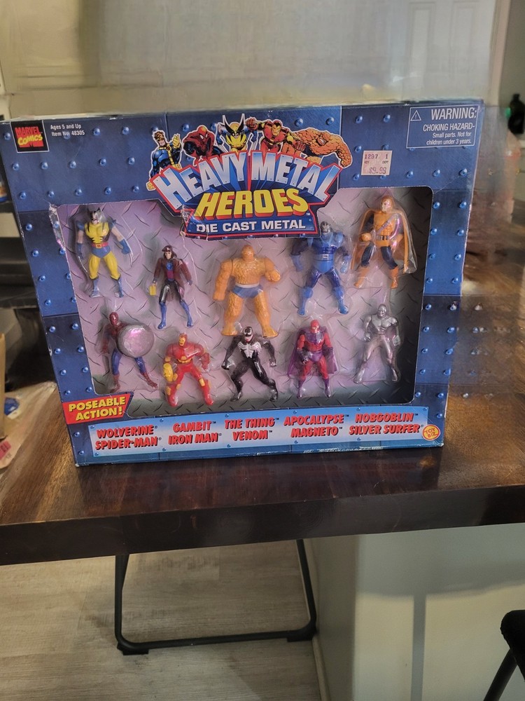 Marvel Heavy Metal Heroes Die-cast Metal