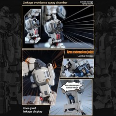Gray Heavy Armor Mech Action Figure 3-Piece Set Articulated Robot Collectible Mo