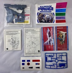 Powerjet Xt-7 Gift Set Captain Power Blastpak 1200 Energy Weapon + Figure Mattel