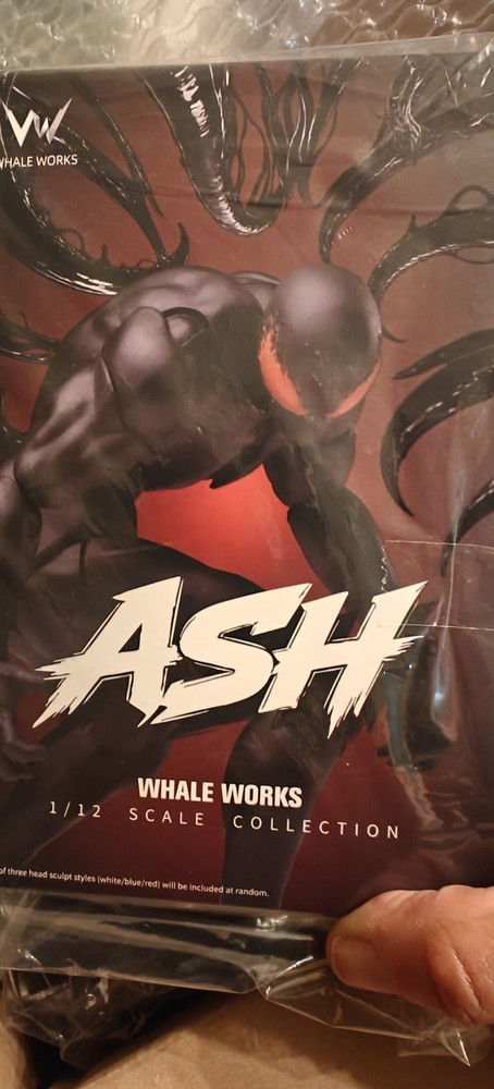 Whale Works WW03E ASH Black Skin Special Version 1/12 Male Action Figure Body