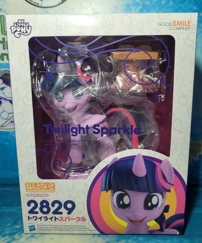 GOOD SMILE COMPANY Nendoroid My Little Pony Twilight Sparkle w/ Bonus Stand NEW