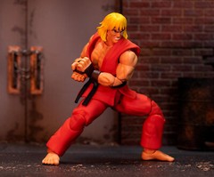 Jada Street Fighter II 6″ Ken Figure Action Figure, Toys Kids and Adults Collect