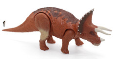 Jurassic World Park Roarivores Triceratops Figure Brown Dinosaur Works Tested