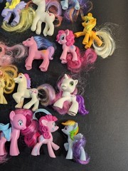 MLP My Little Pony Mixed Lot Bundle Of 24 Hasbro Toy Figures Vtg