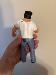 LOOSE SOLD OUT BIG RUBBER GUYS BROOKLYN BRAWLER Ser 9 COLLECT MAJOR WWF LOOK!