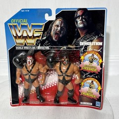 WWF Hasbro Demolition 2 Pack Smash And Crush- Hard 2 Find!
