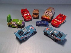 8 Disney’s Cars all have been played with some have dents all still roll