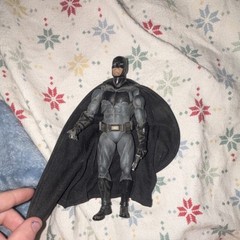 Batman Franchise Black Gray Plastic Fabric Action Figure with Cape