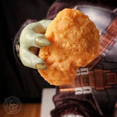 Rubber Chicken Nugget For Hot Toys Sideshow 1/1 Scale Mandalorian Grogu Figure!